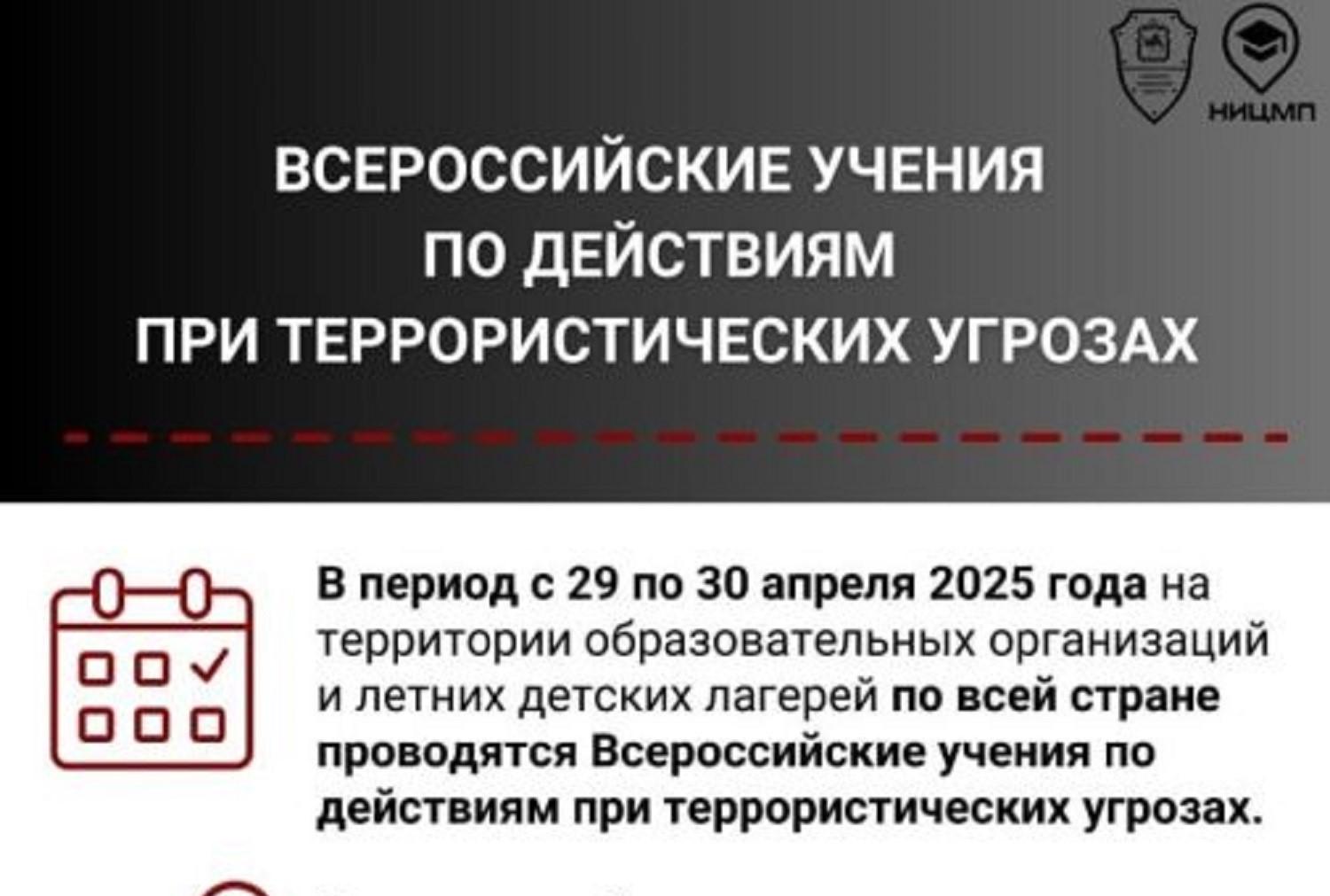 Всероссийский антитеррористические учения.
